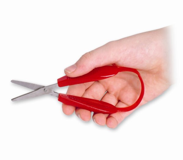Mini Easi-Grip Scissor being used